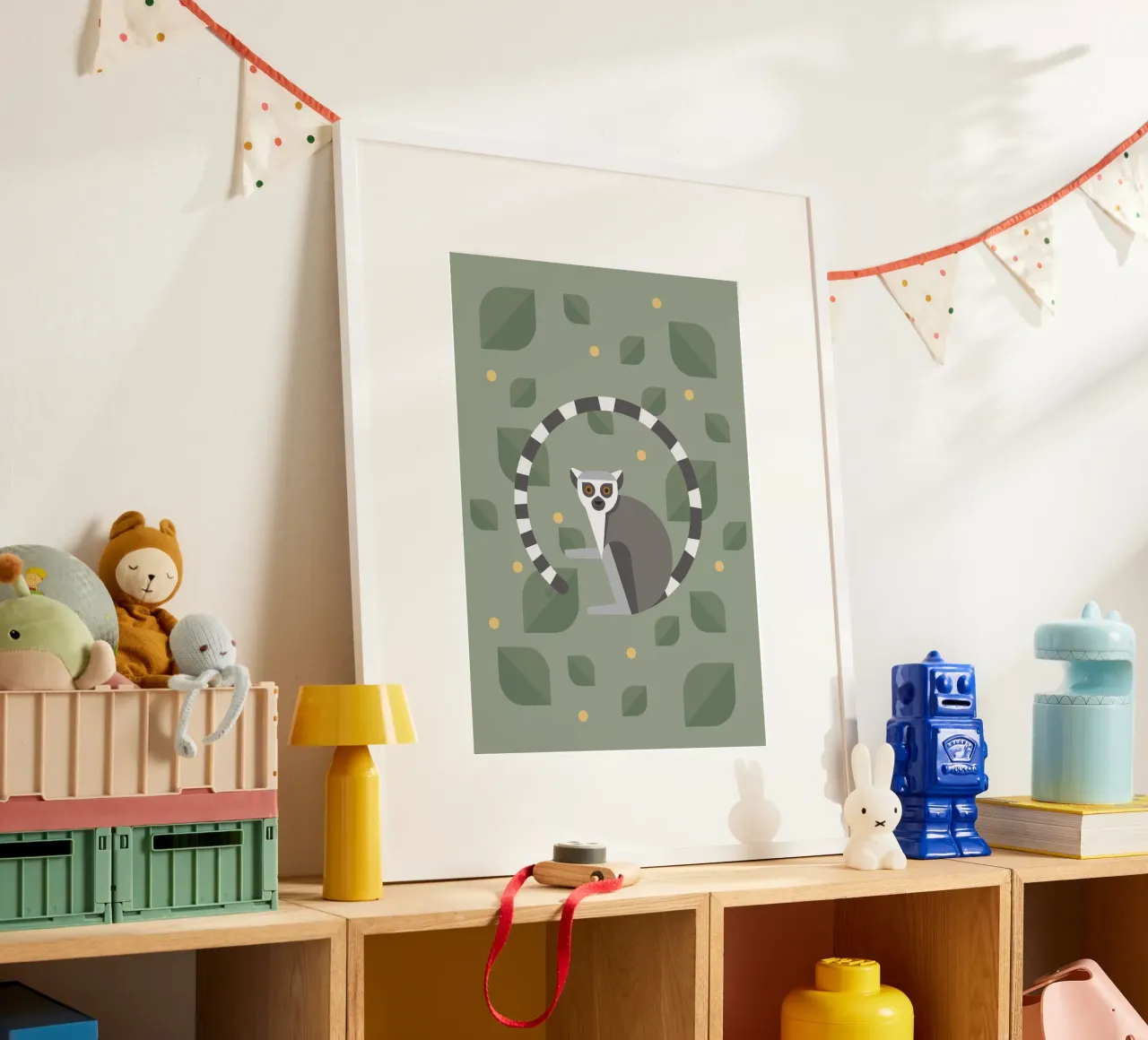 Scimmie lemuri carta hahnemühle da Carolin Vonhoff