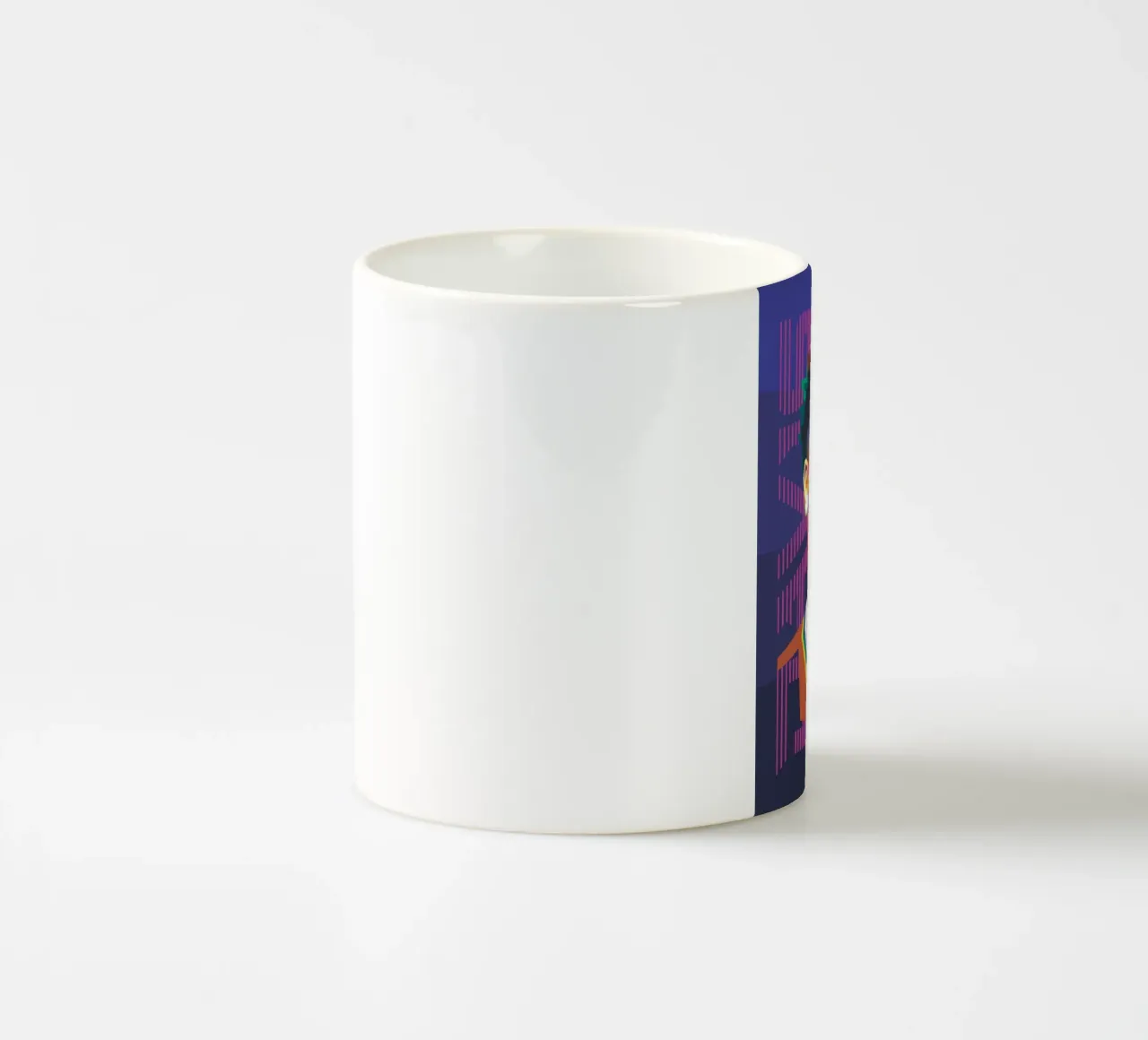 Anthony Davis Pop Art WPAP tazza in ceramica da Alkahfsmart