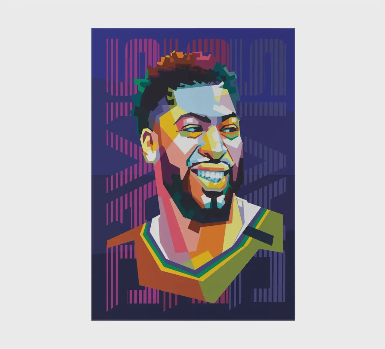 Anthony Davis Pop Art WPAP notebook by Alkahfsmart