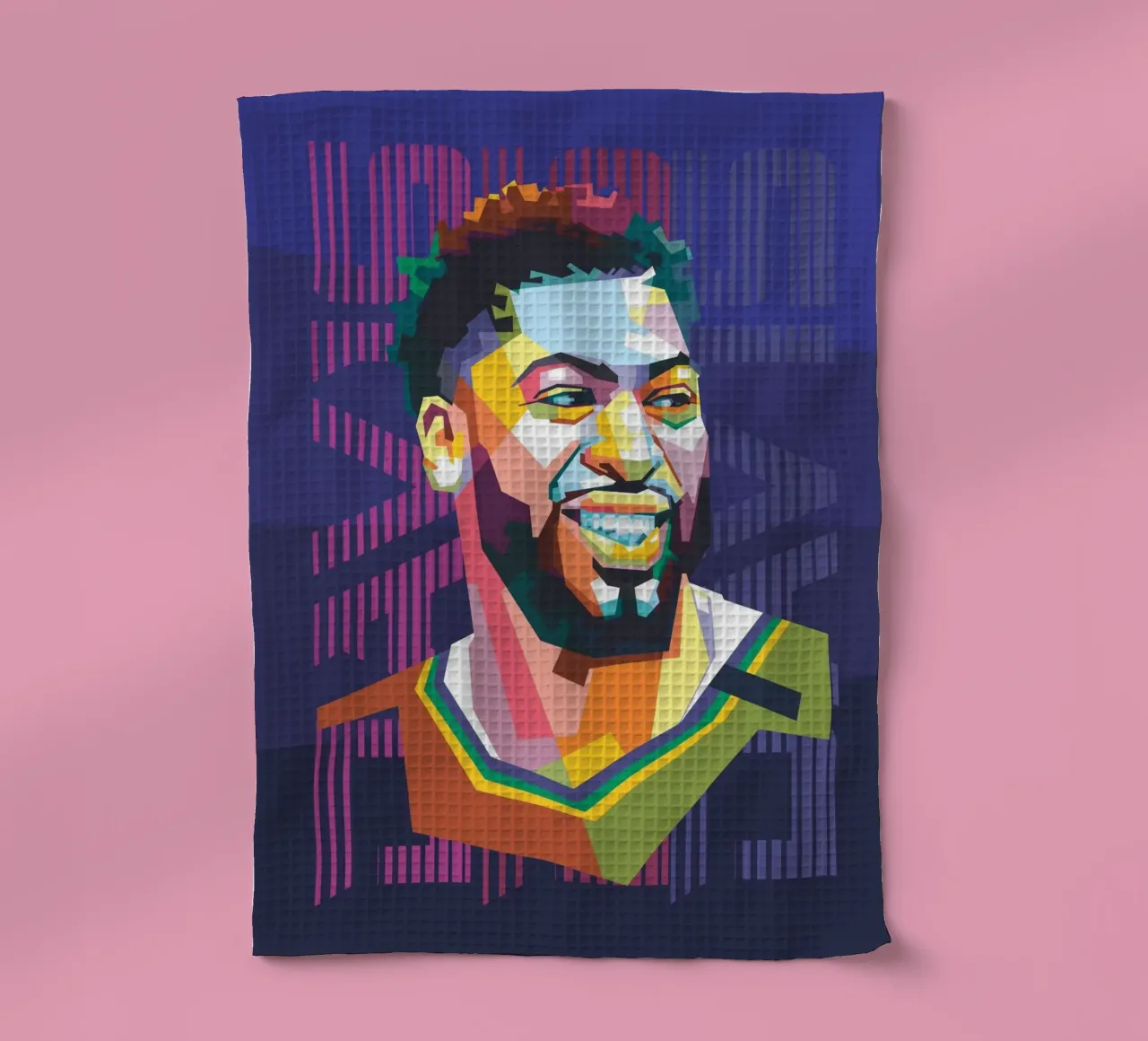 Anthony Davis Pop Art WPAP canovaccio da cucina da Alkahfsmart