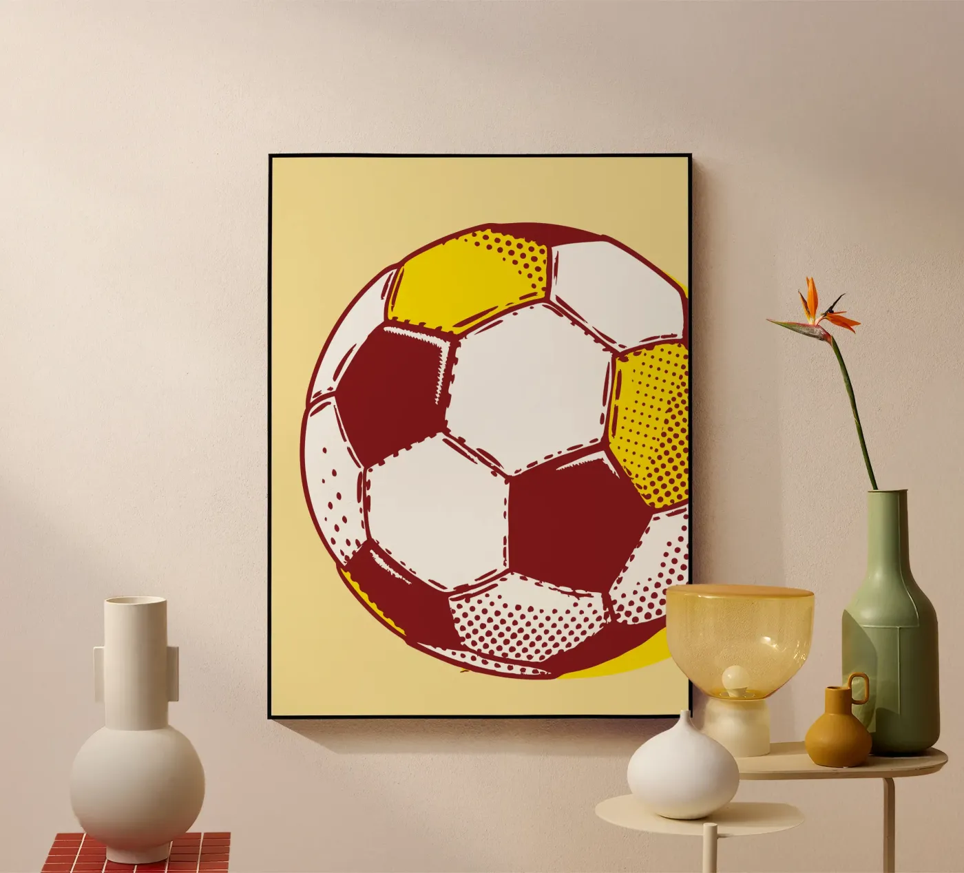 Voetbal acryl van SPORTS ONLY