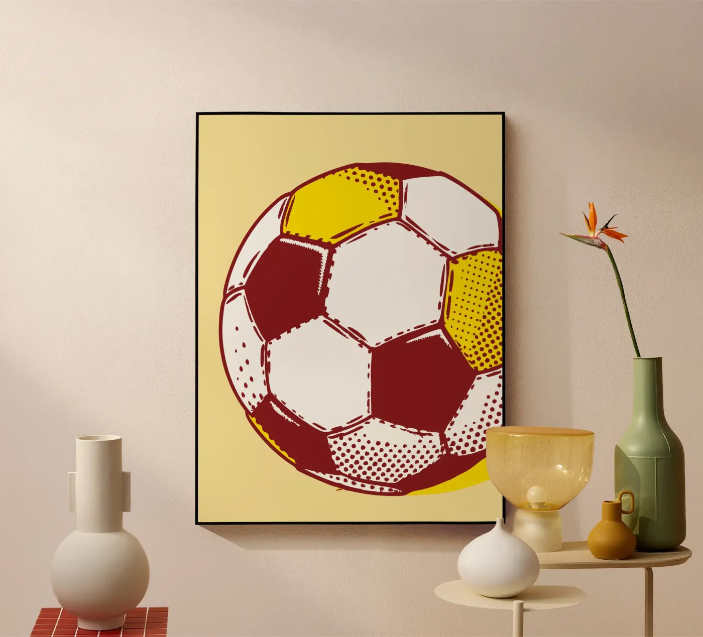 Football plexiglas de SPORTS ONLY