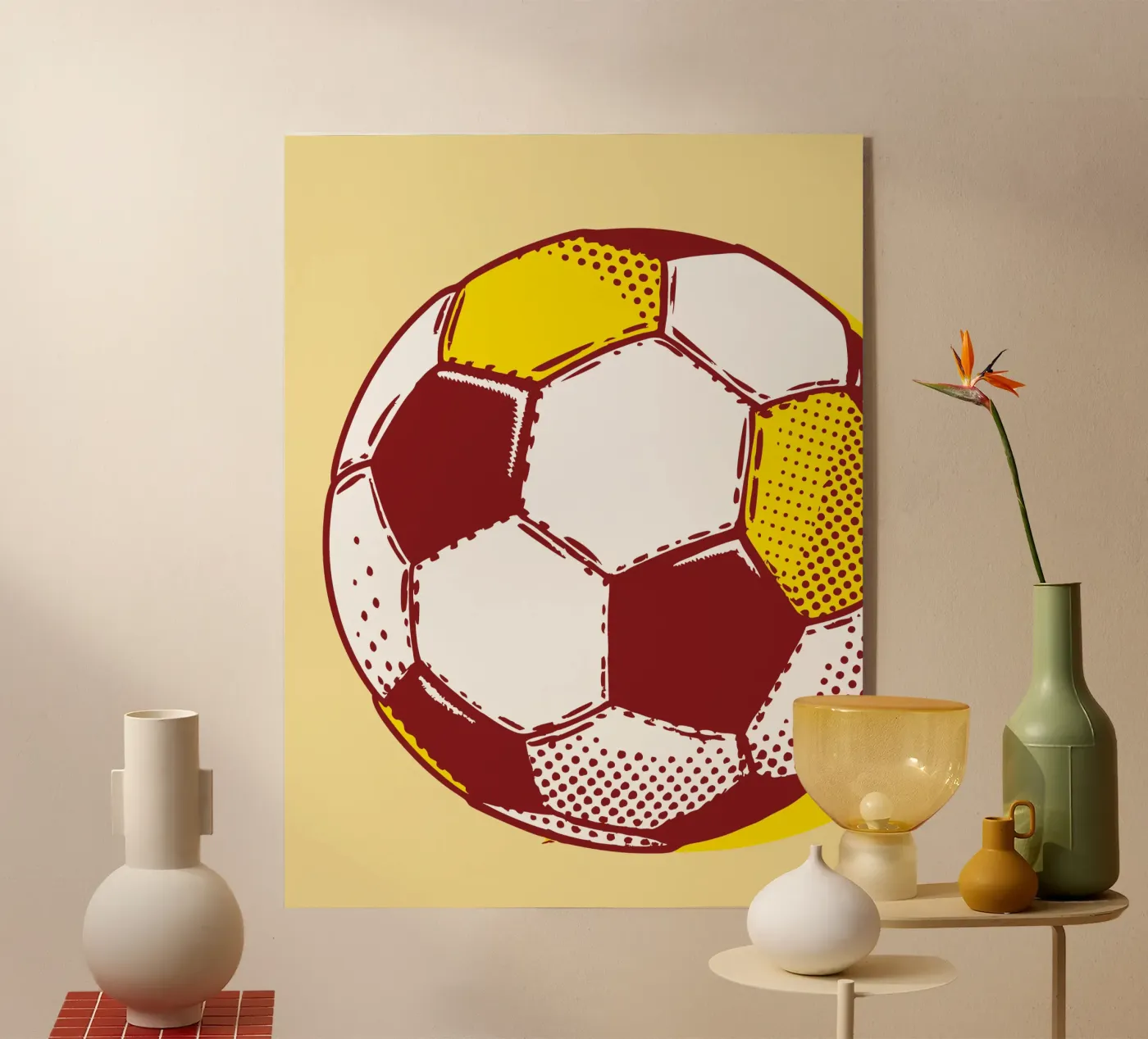 Voetbal acryl van SPORTS ONLY