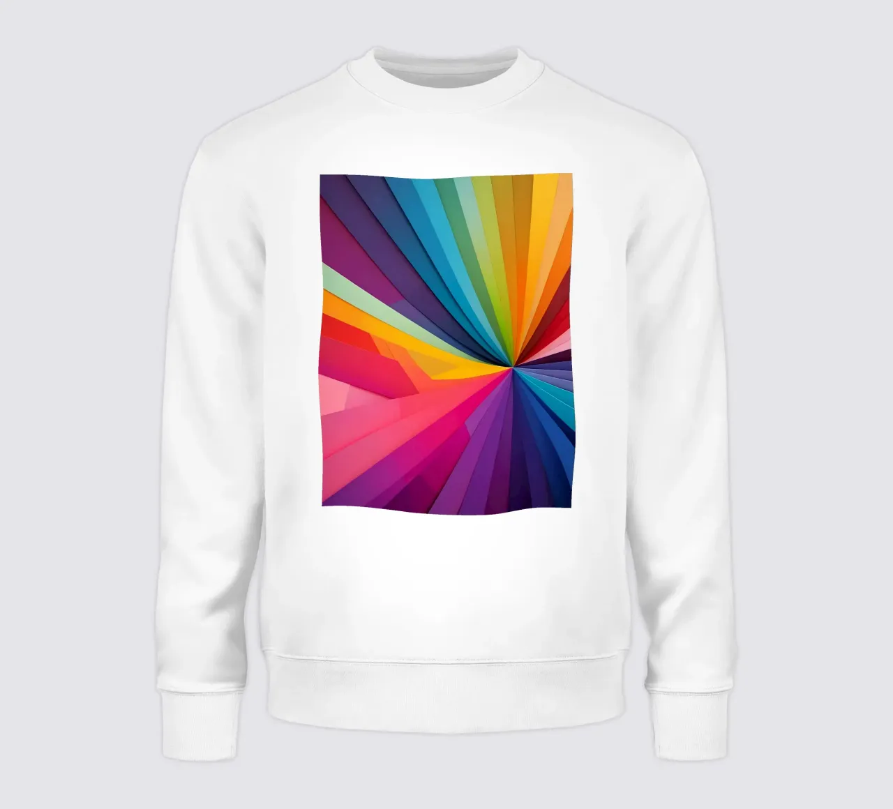 Abstrakt Regenbogenfarben felpa da kosinsart.gallery