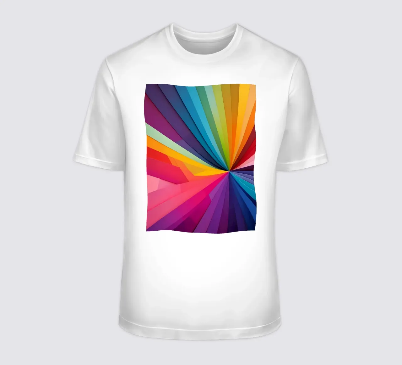 Abstrakt Regenbogenfarben t-shirt da kosinsart.gallery
