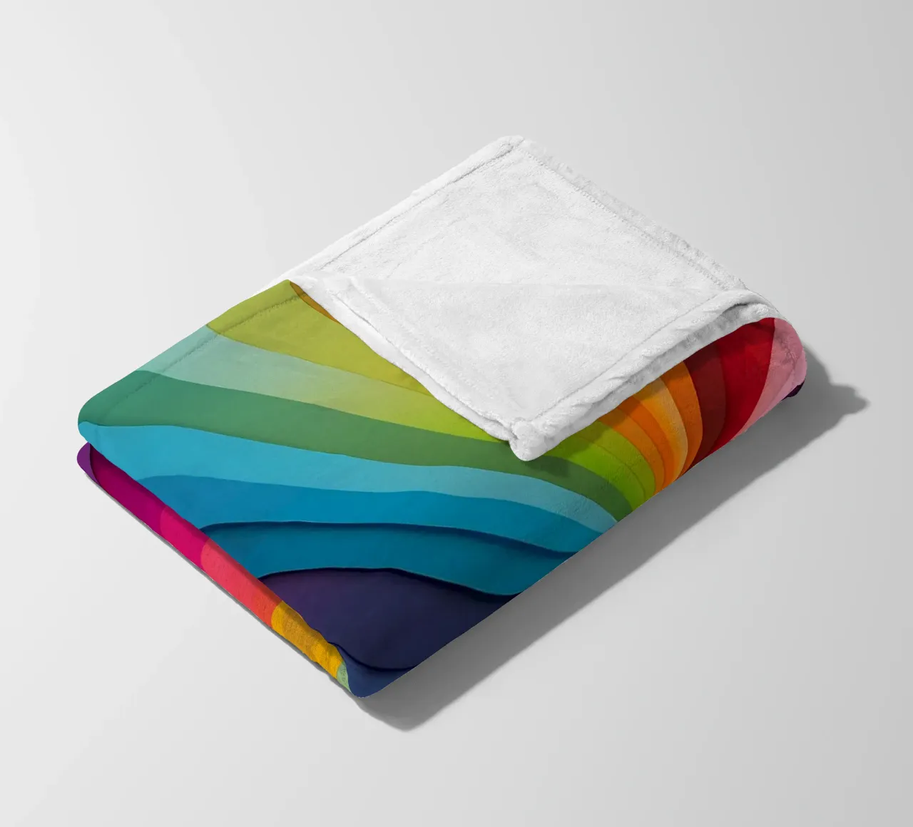 Abstrakt Regenbogenfarben coperta in pile da kosinsart.gallery