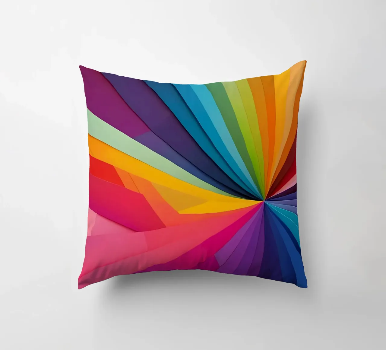 Abstrakt Regenbogenfarben cuscino da kosinsart.gallery