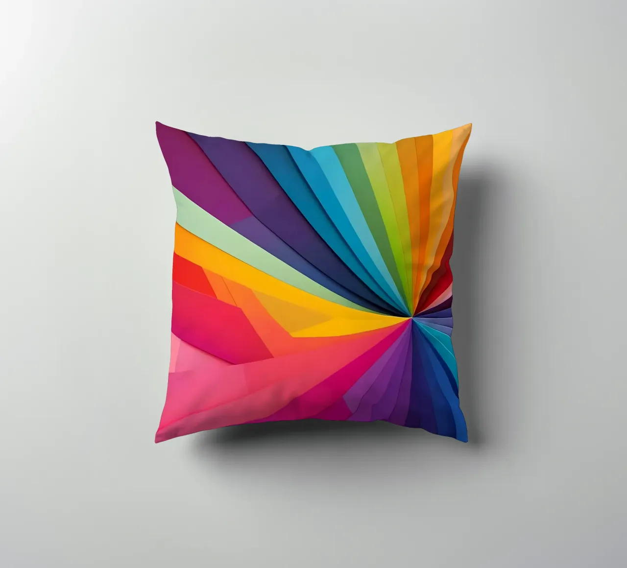 Abstrakt Regenbogenfarben cuscino da kosinsart.gallery