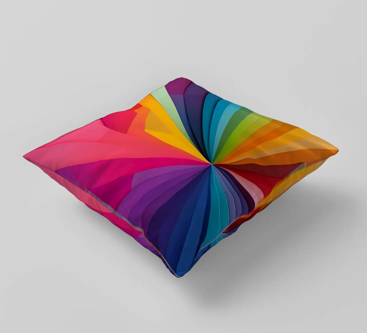 Abstrakt Regenbogenfarben cuscino da kosinsart.gallery