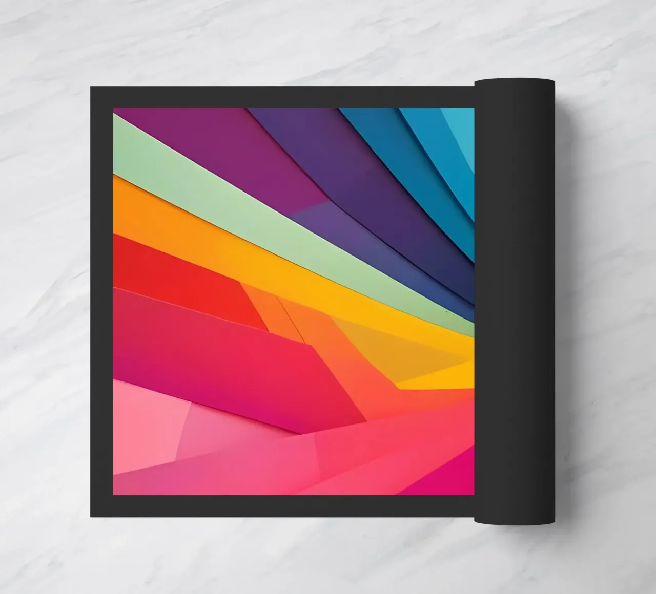 Abstrakt Regenbogenfarben zerbino da kosinsart.gallery
