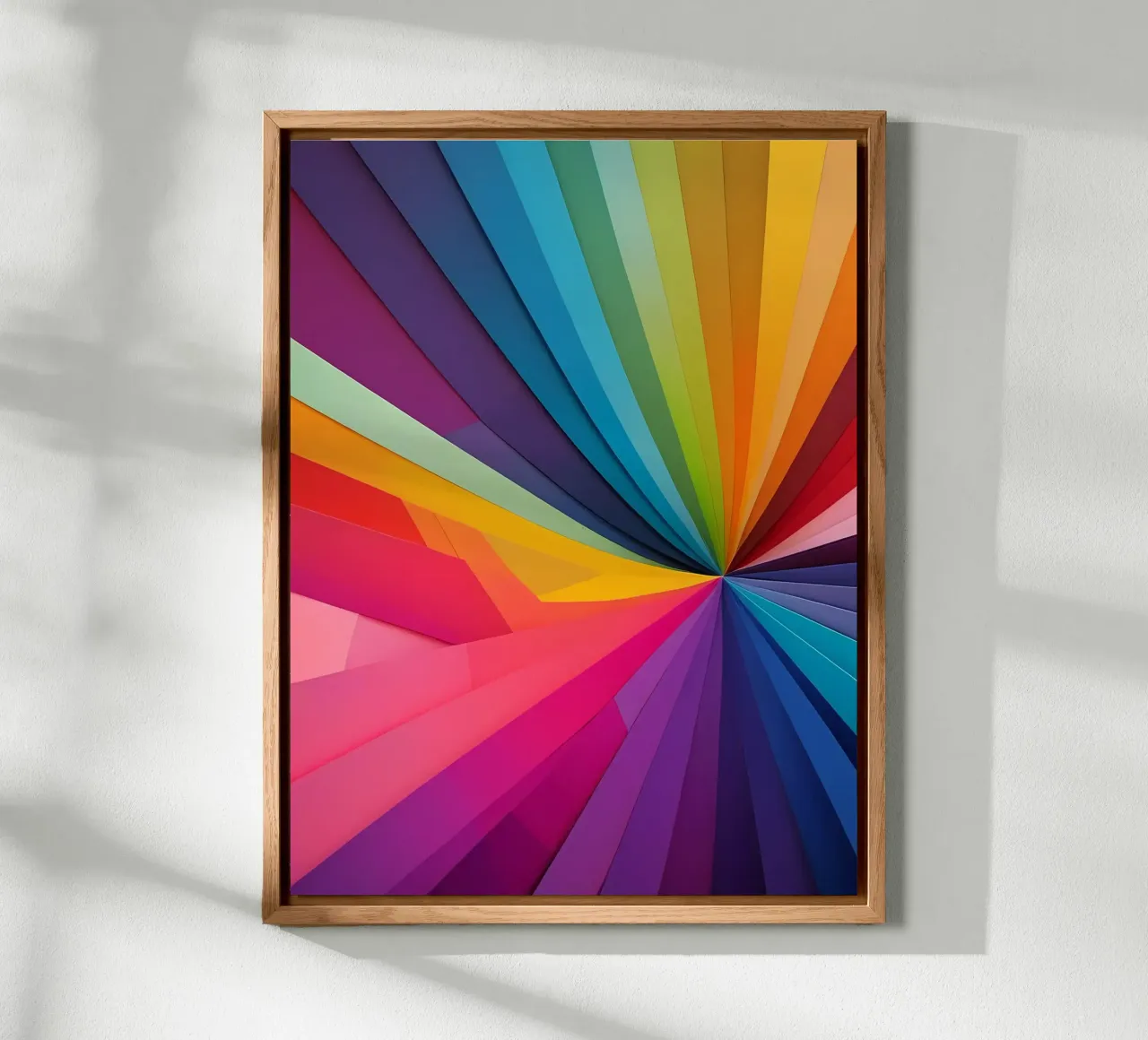 Abstrakt Regenbogenfarben alluminio dibond da kosinsart.gallery