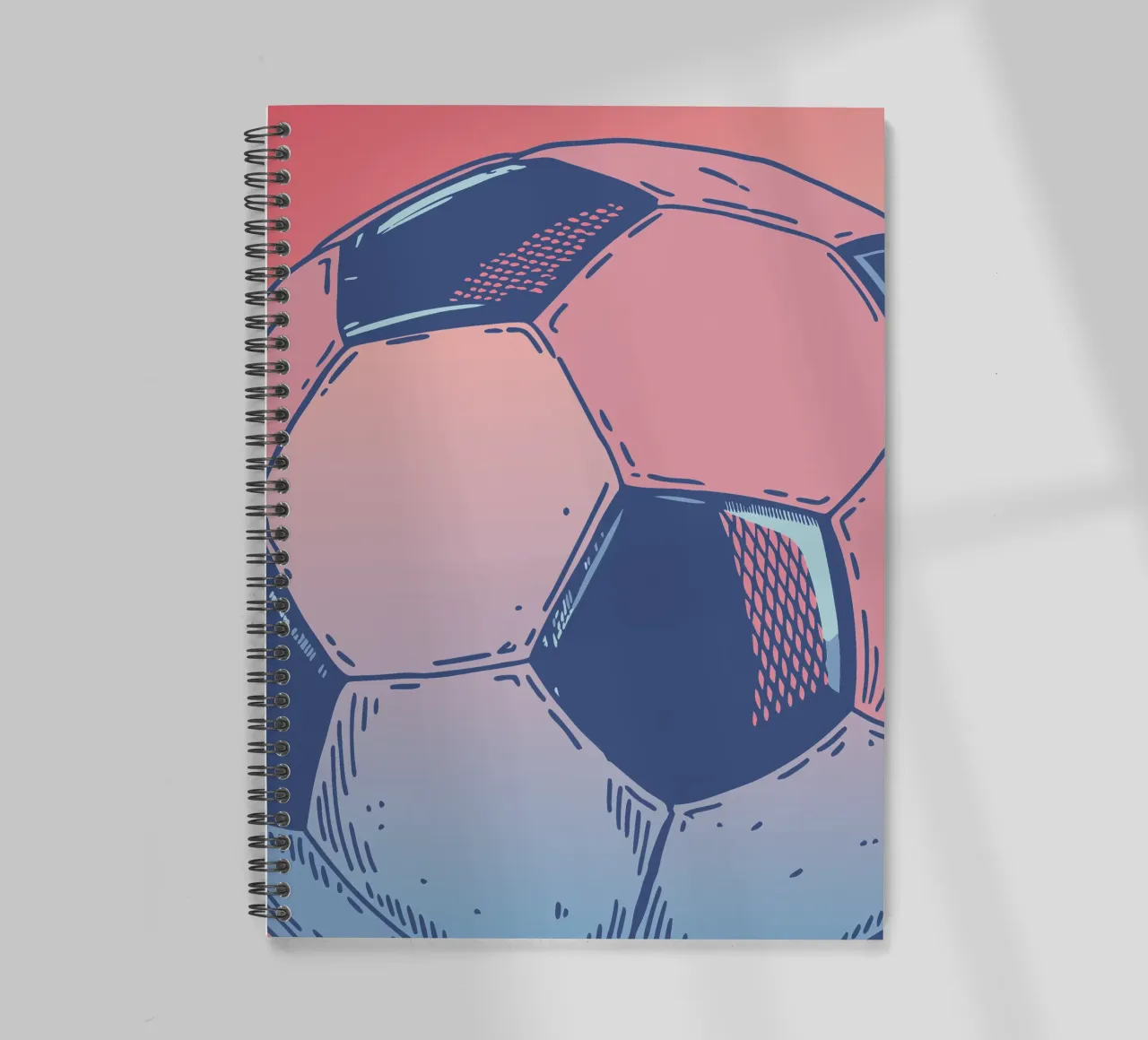 Football spiral notebook by SPORTS ONLY