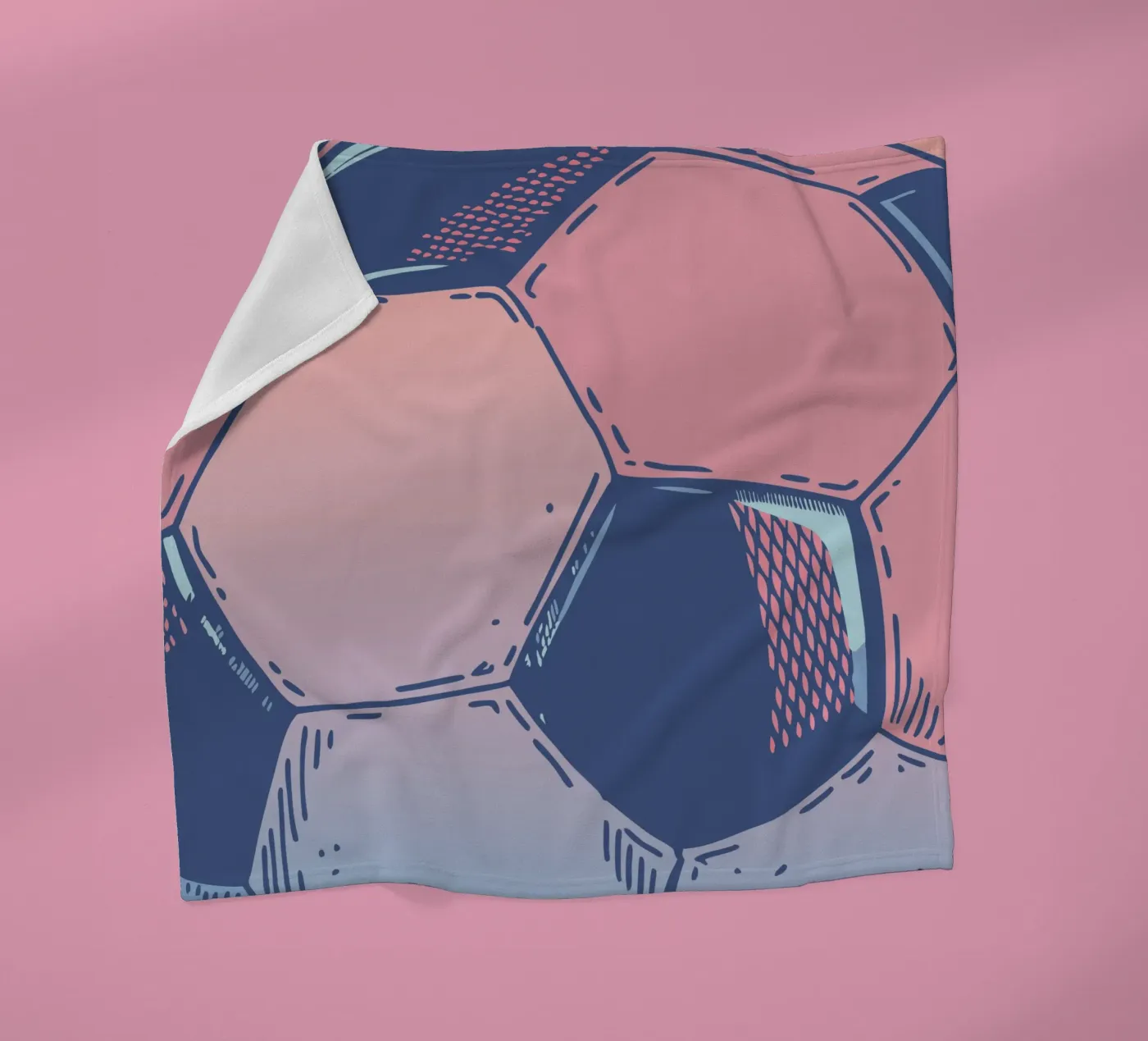 Fußball Fleecedecke von SPORTS ONLY