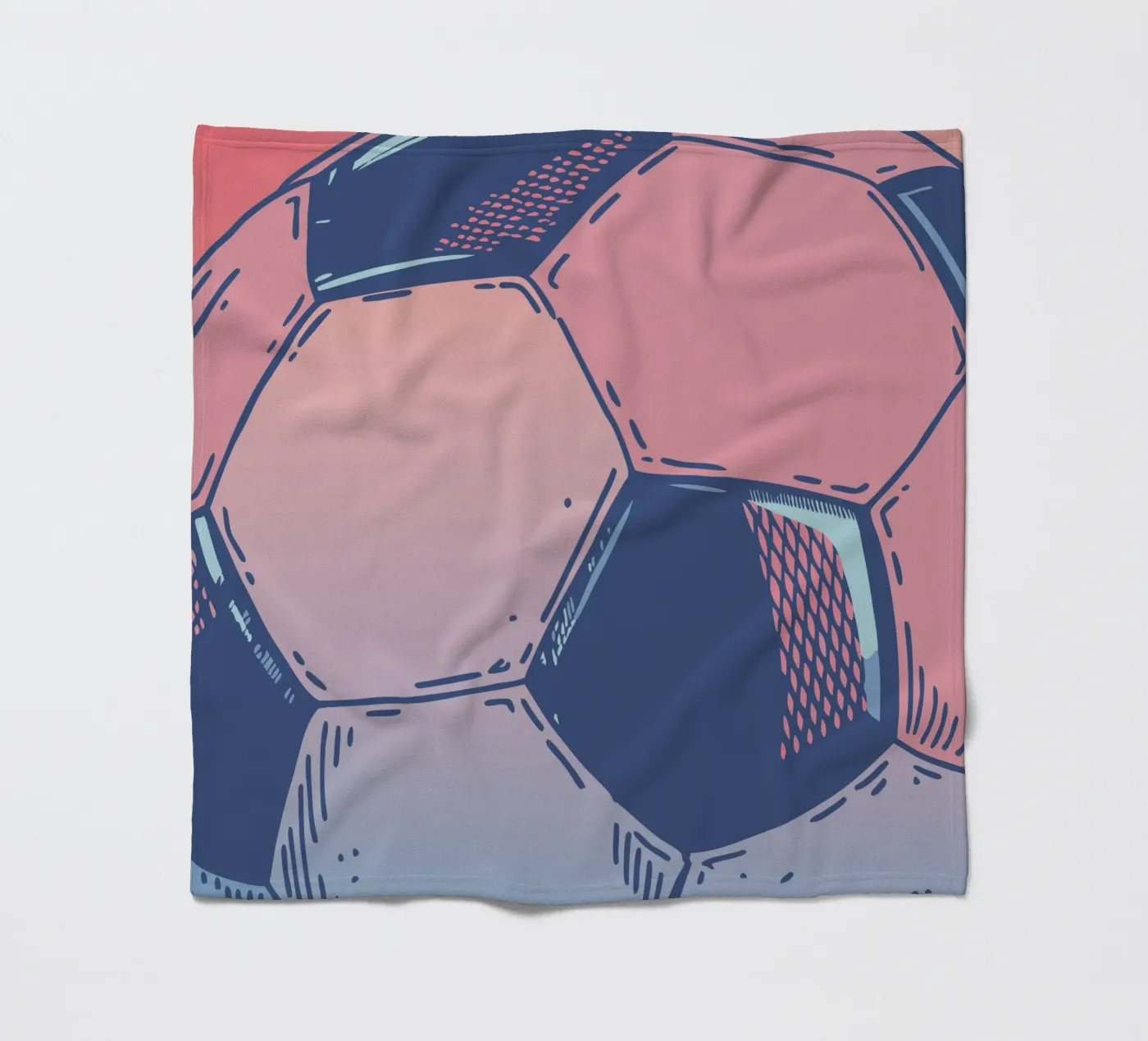 Fußball Fleecedecke von SPORTS ONLY