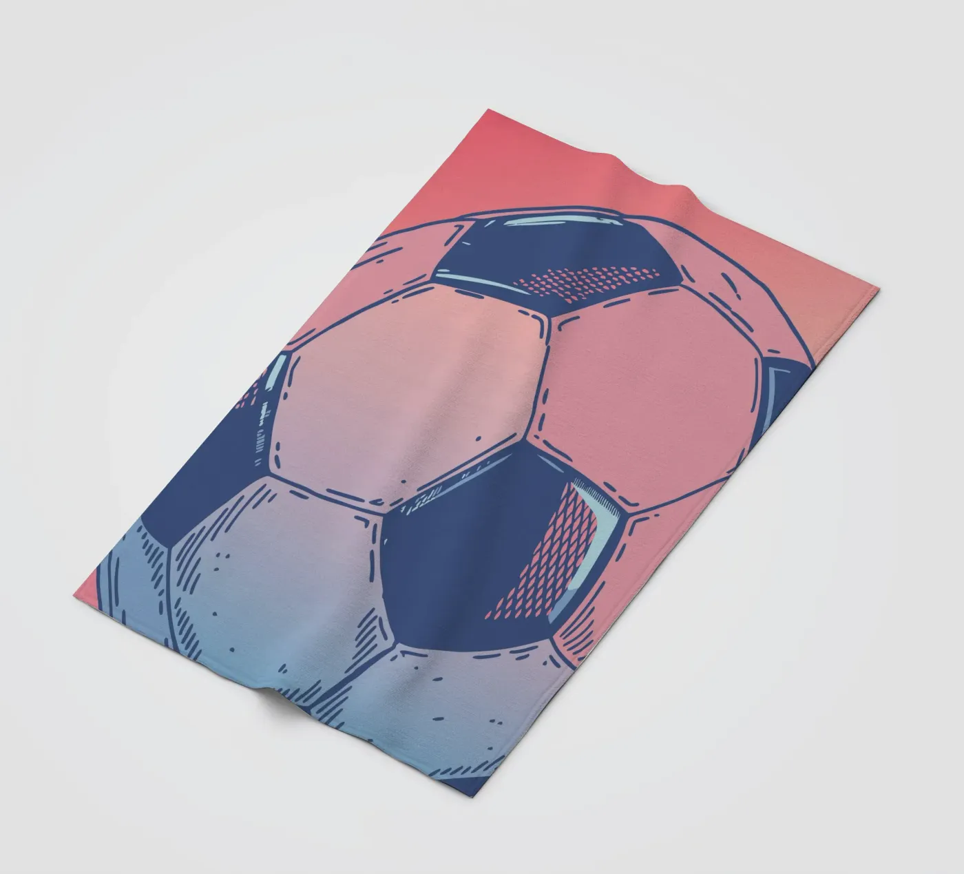 Fußball Fleecedecke von SPORTS ONLY