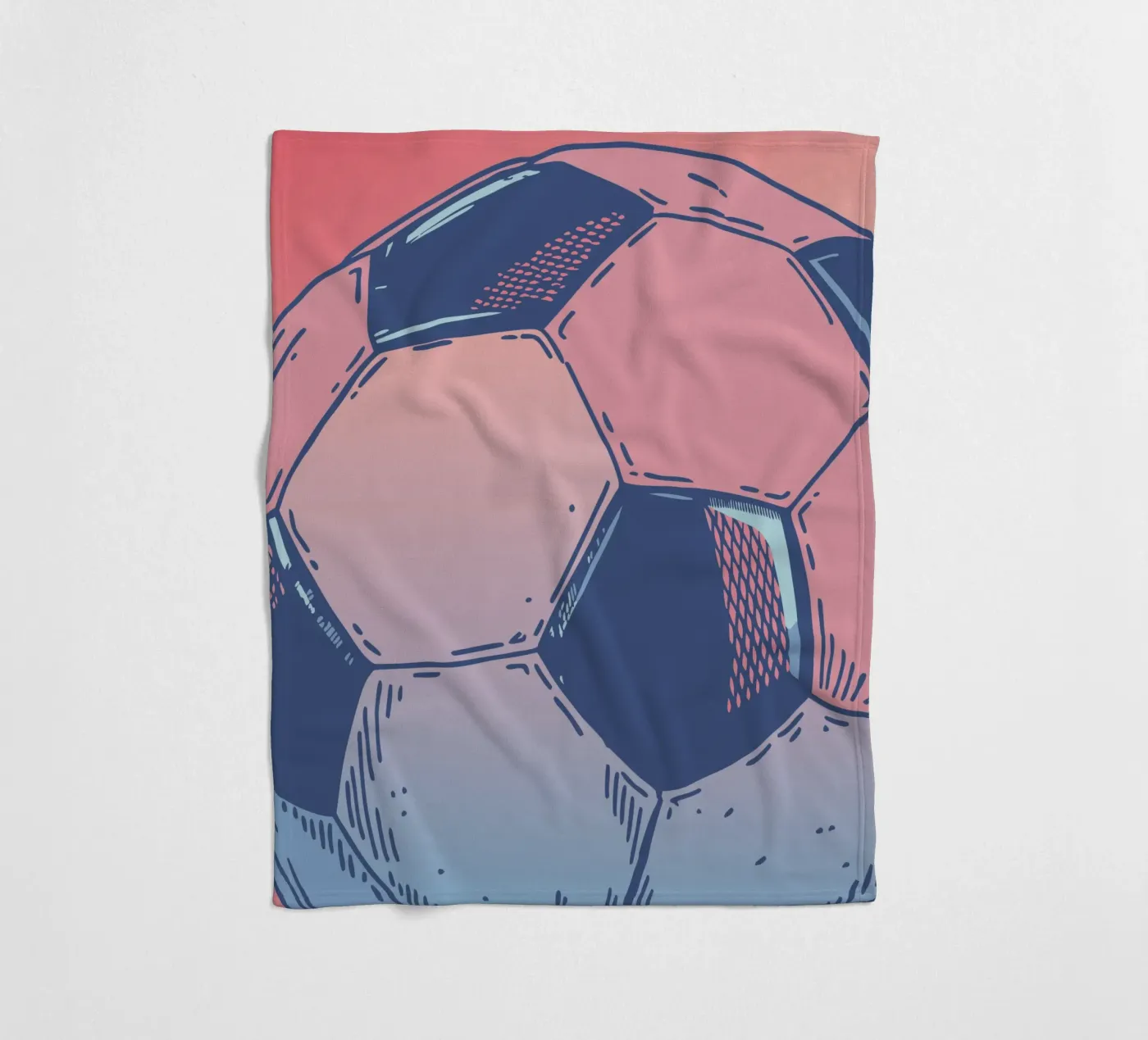 Fußball Fleecedecke von SPORTS ONLY