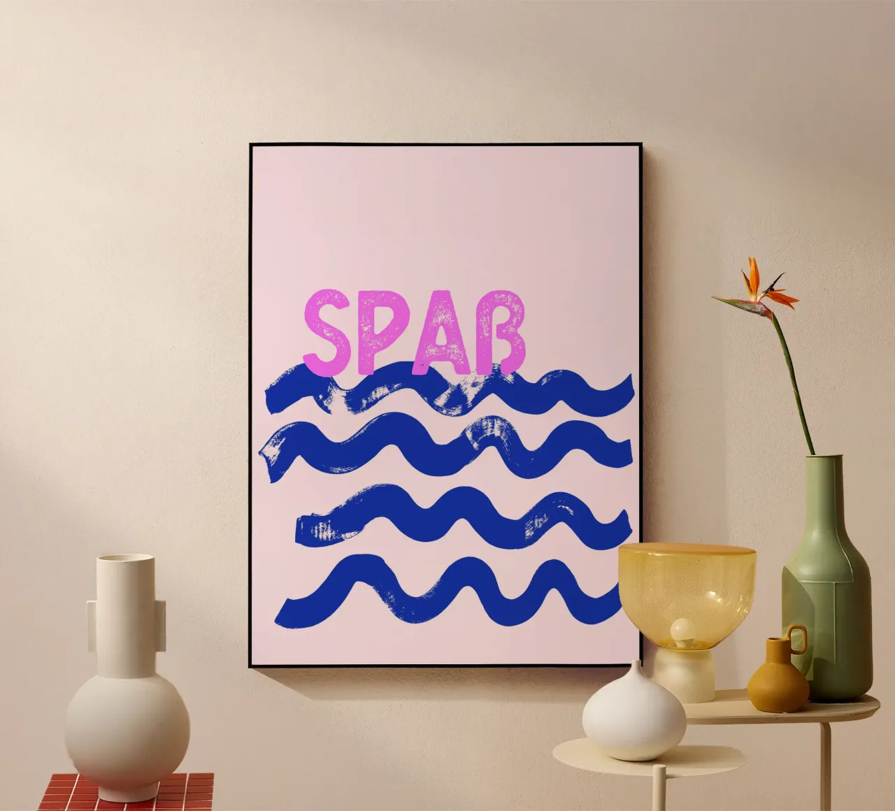Waves Fun customisable plexiglass da All Colours