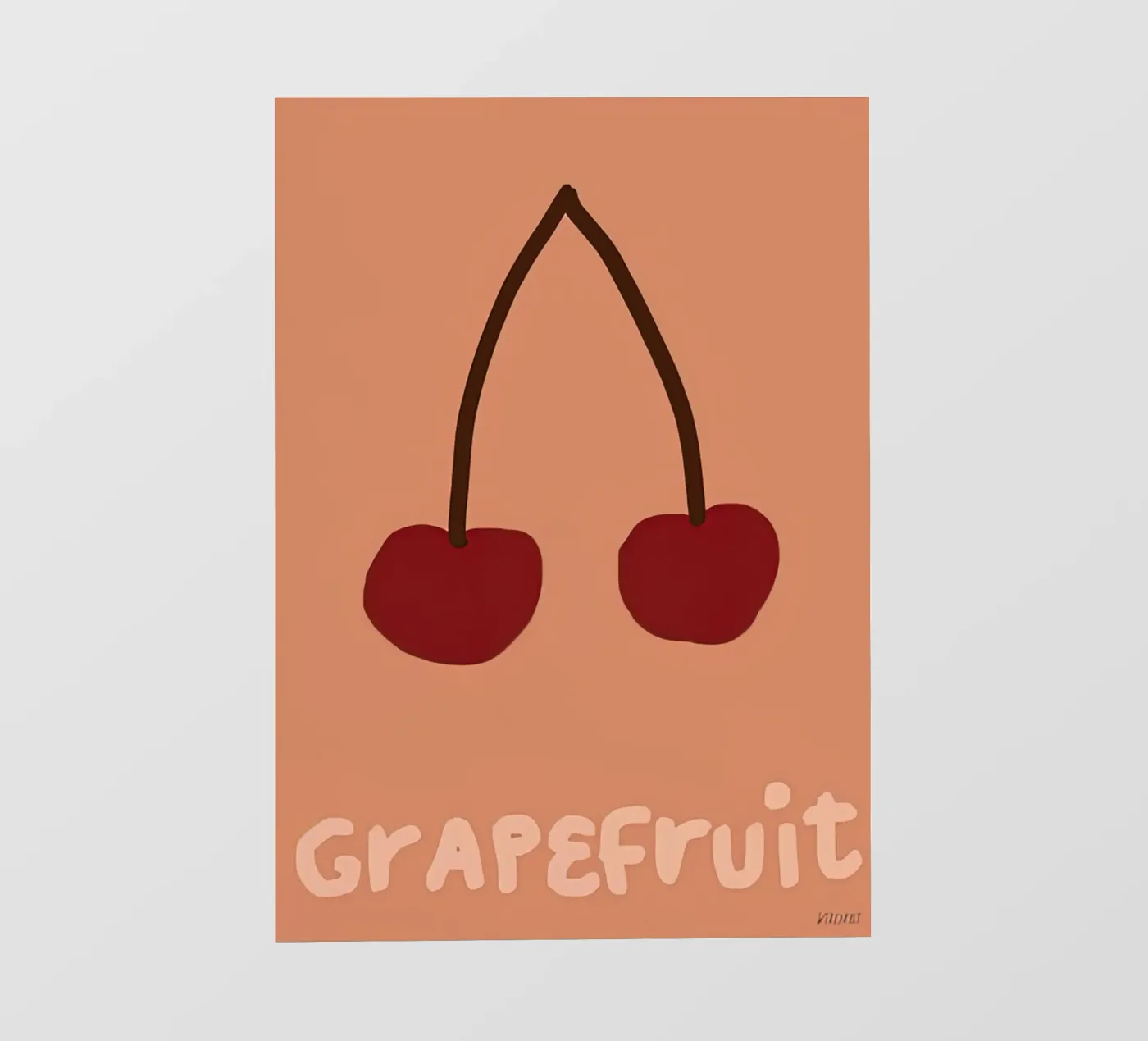 Grapefruit fotobehang van carrie Shop