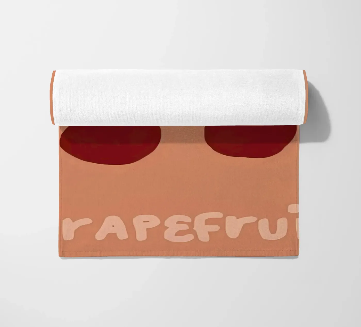 Grapefruit strandhanddoek van carrie Shop