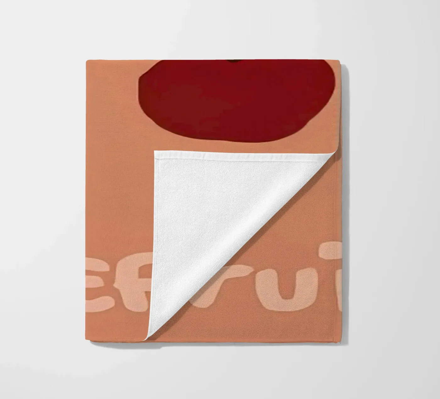 Grapefruit strandhanddoek van carrie Shop