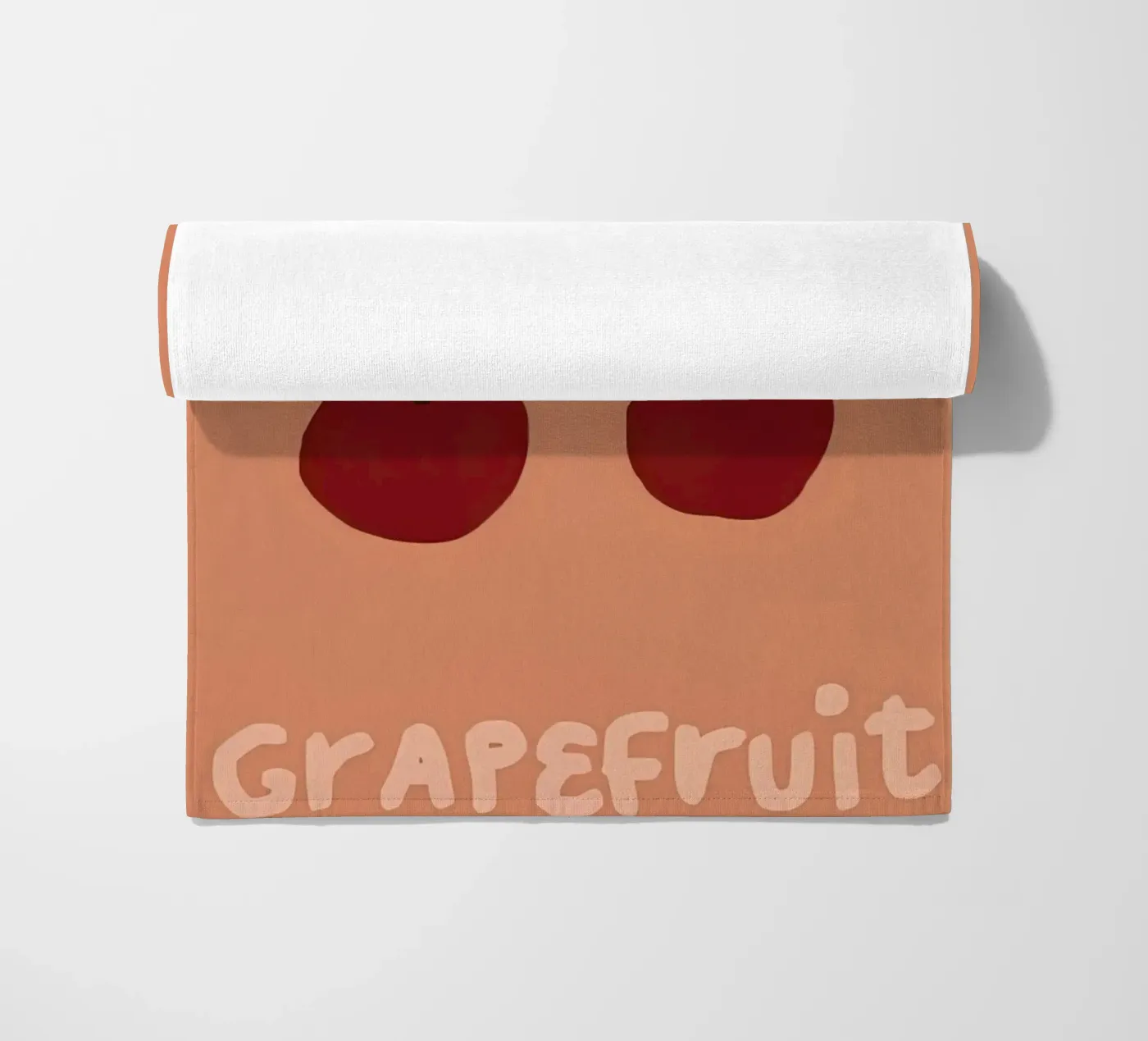 Grapefruit strandhanddoek van carrie Shop