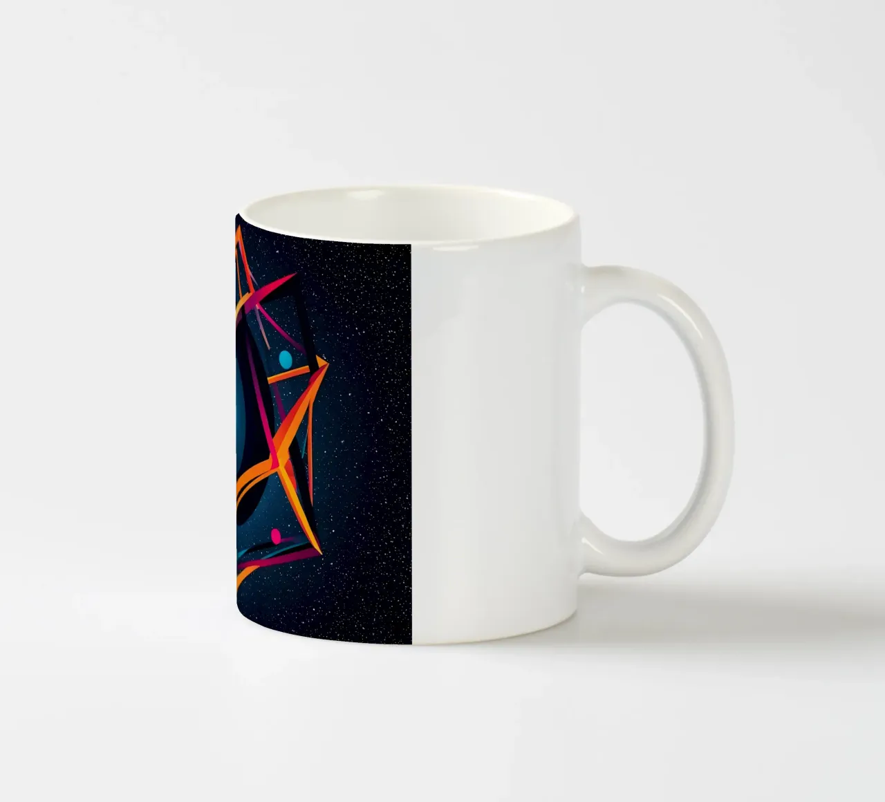 Abstrakt Planet tazza in ceramica da kosinsart.gallery