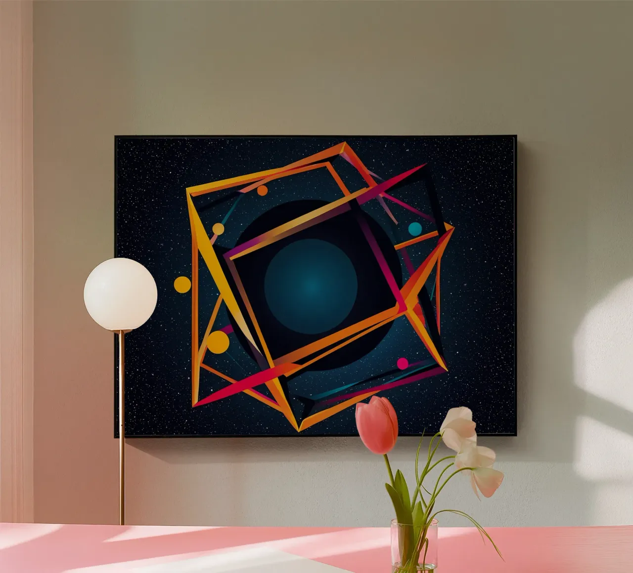 Abstrakt Planet plexiglass da kosinsart.gallery