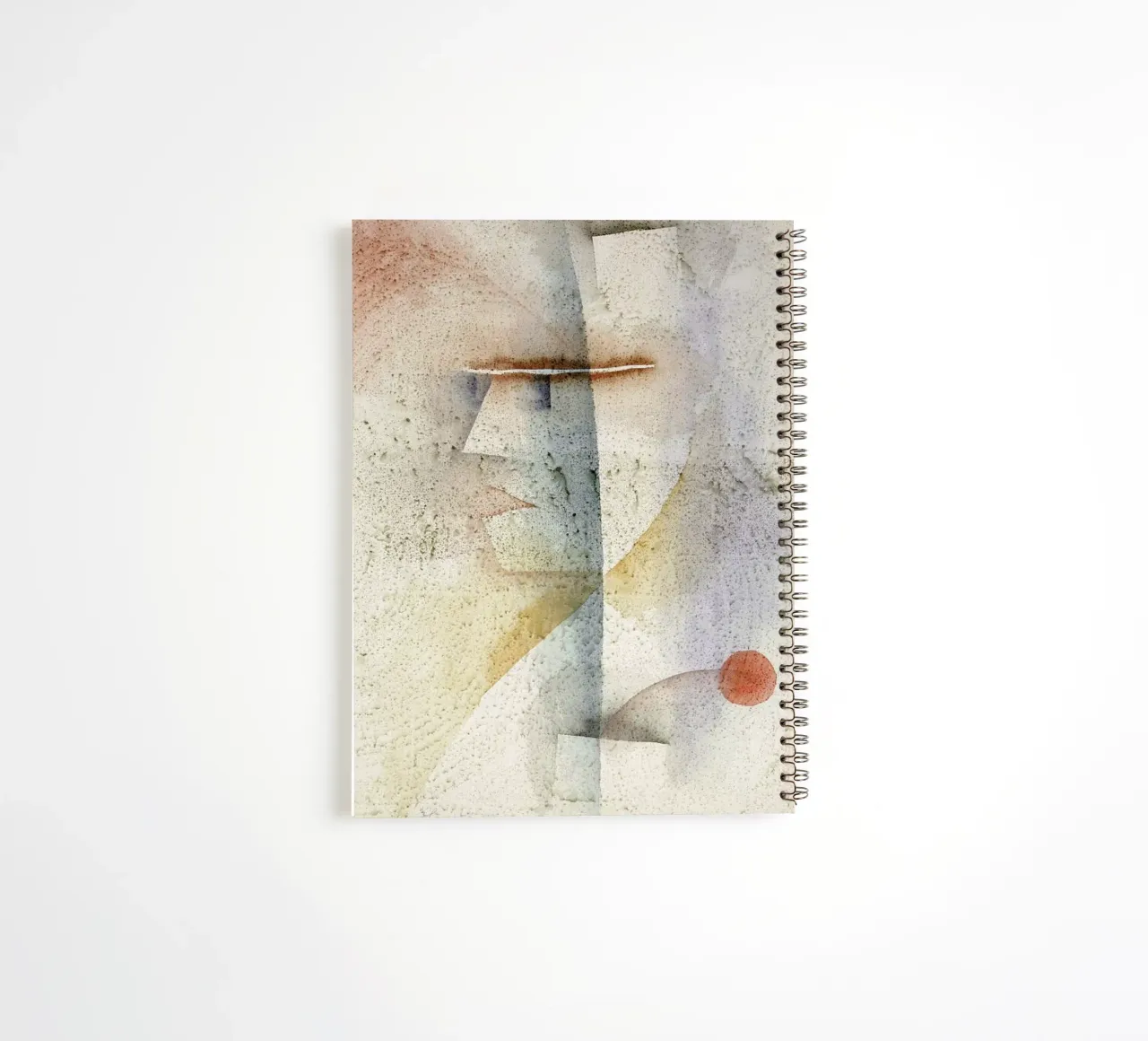 Klee - Man in Costume (with a Flower) spiral notebook by ARTOTHEK