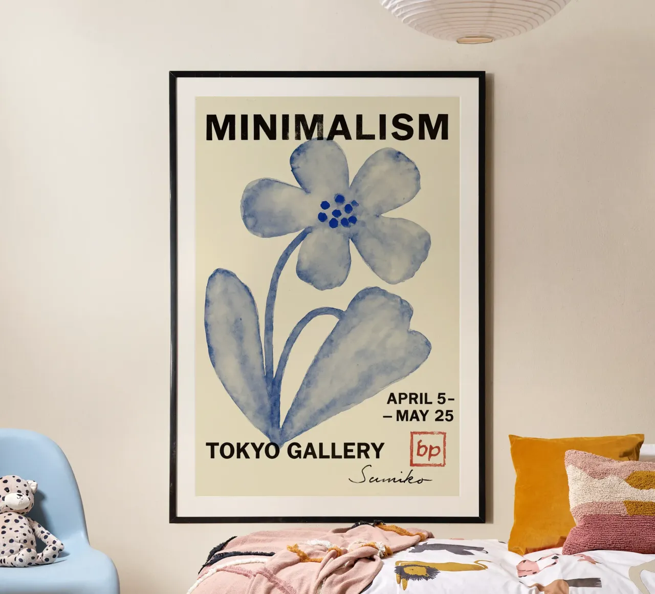 Minimalism Tokyo Gallery poster da treechild
