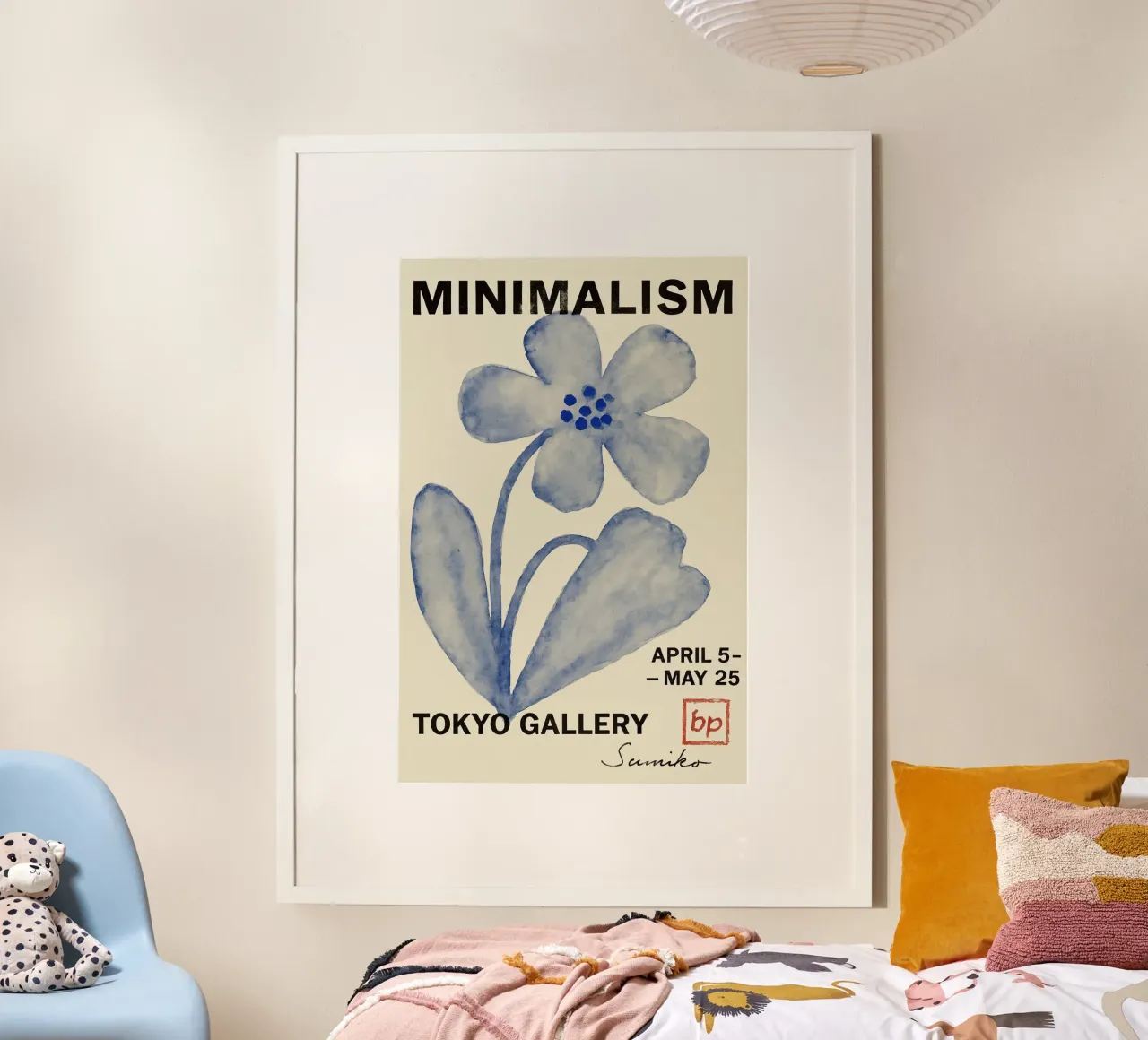 Minimalism Tokyo Gallery poster da treechild