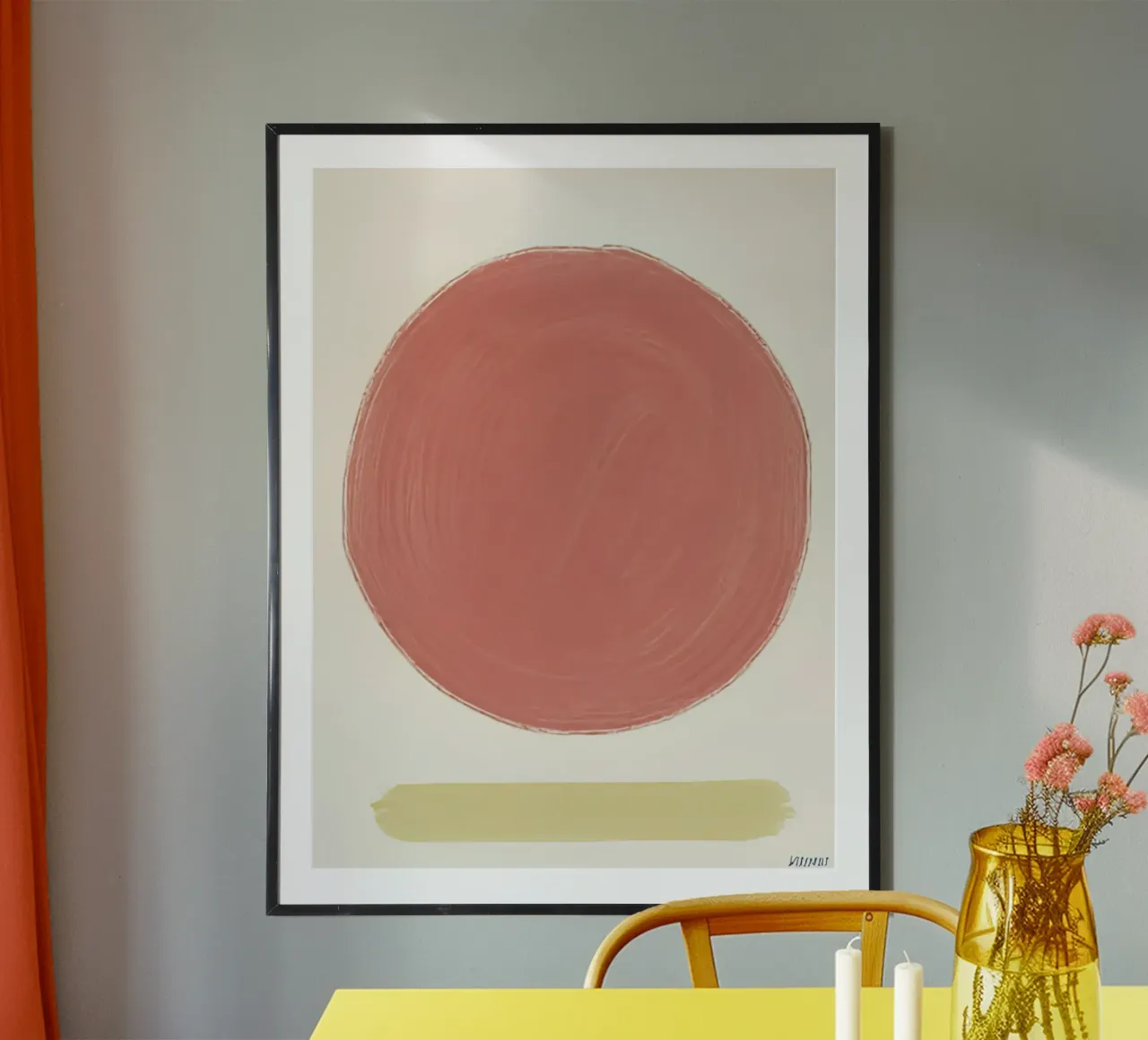Popstickle poster con telaio in alluminio da carrie Shop