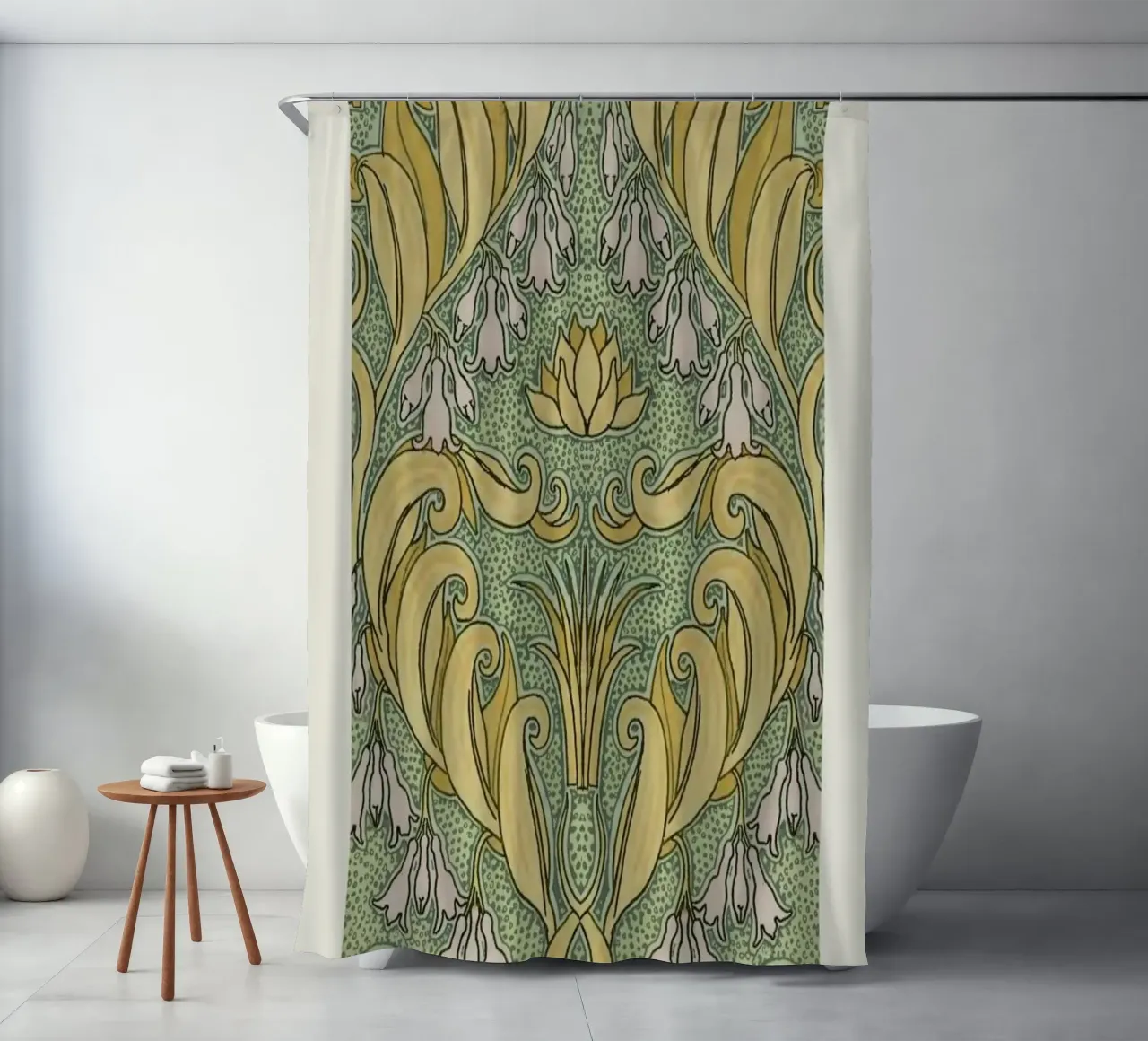 Grasset - Solomon's Seal tenda da doccia da Vintage by JUNIQE