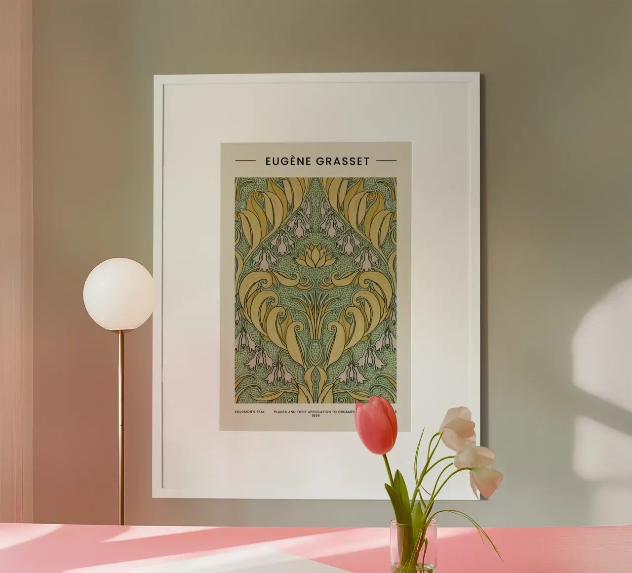 Grasset - Solomon's Seal carta hahnemühle da Vintage by JUNIQE