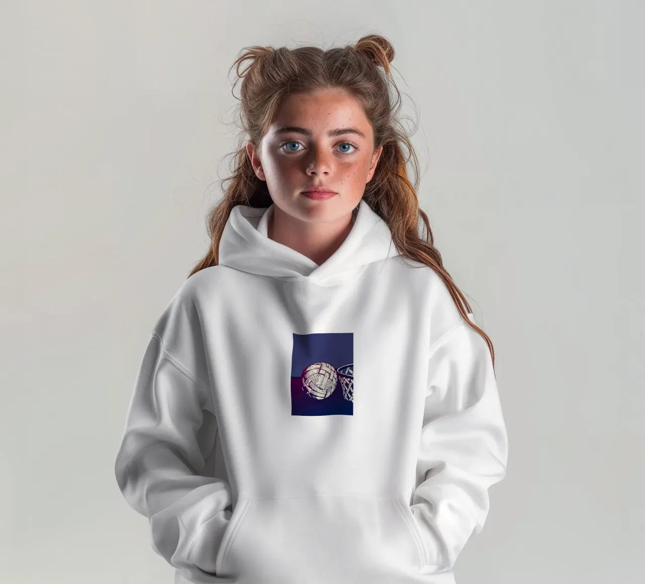 Palla Takraw felpa bambino con cappuccio da SPORTS ONLY