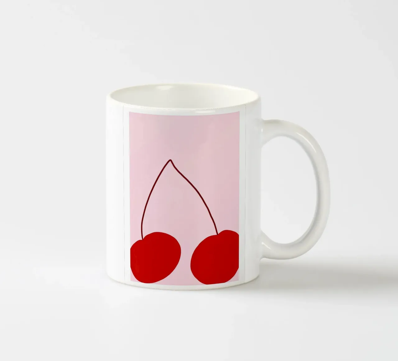 Ciliegie rosse tazza in ceramica da carrie Shop