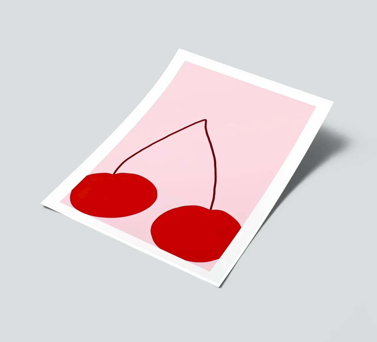 Red Cherries sticker sheet by carrie Shop