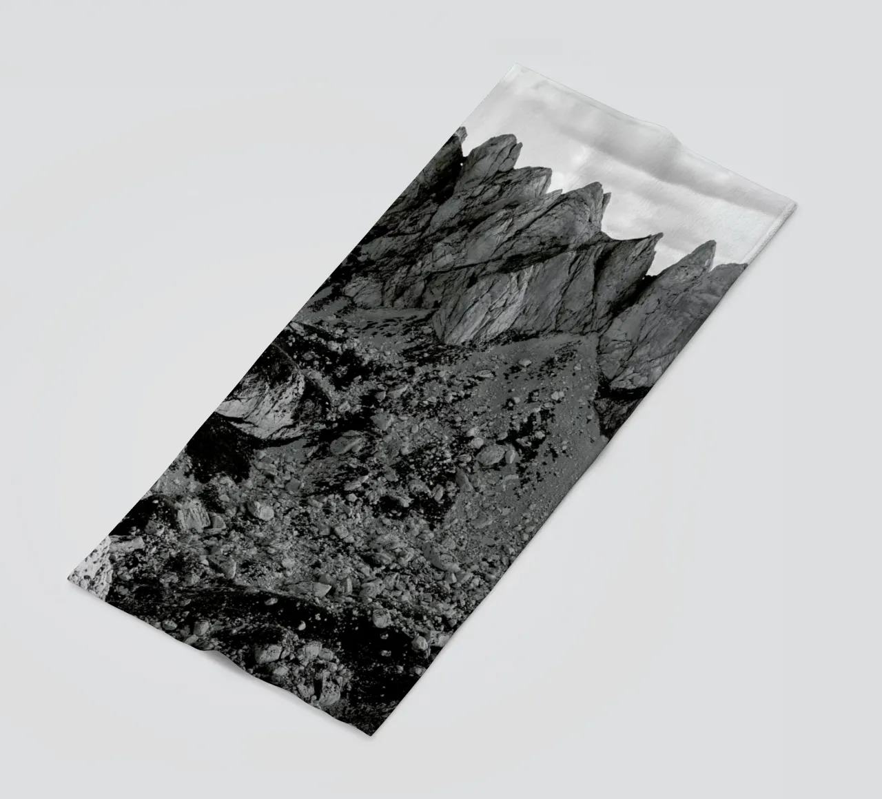 Hiking to the Top beach towel by Studio Nahili