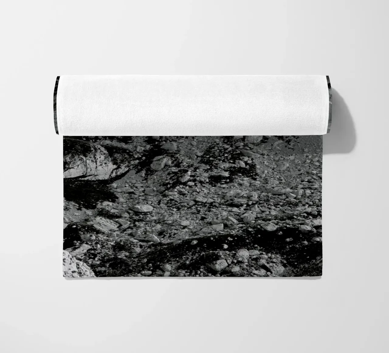 Hiking to the Top beach towel by Studio Nahili