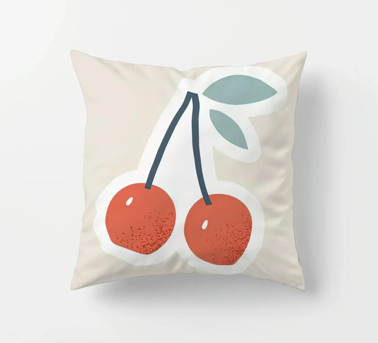 Ciliegia rossa cuscino da carrie Shop