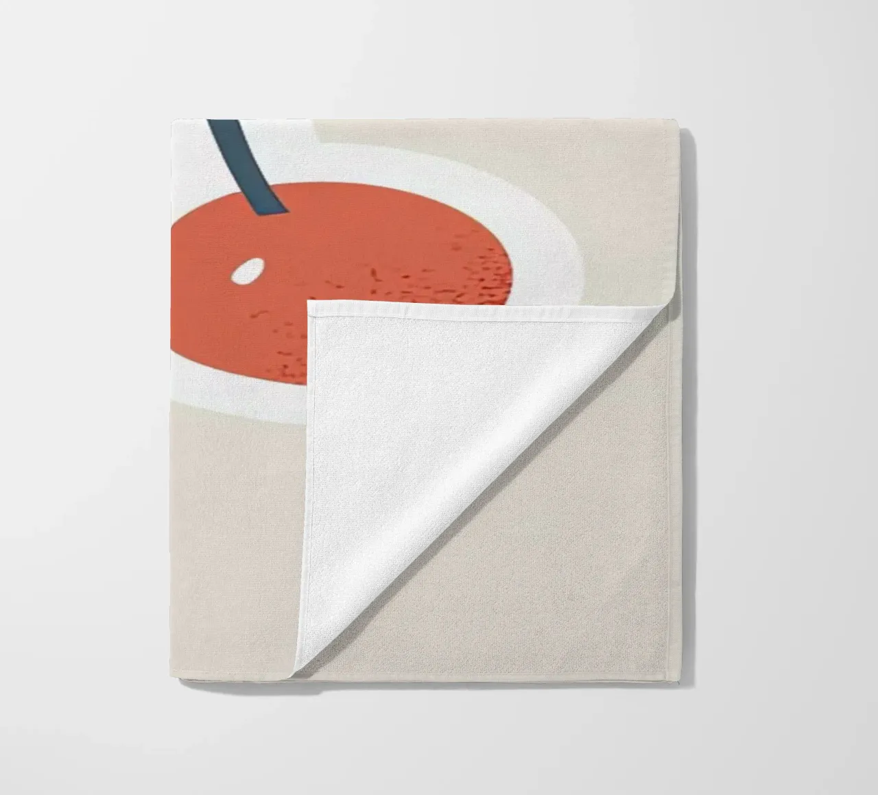 Red Cherry beach towel by carrie Shop
