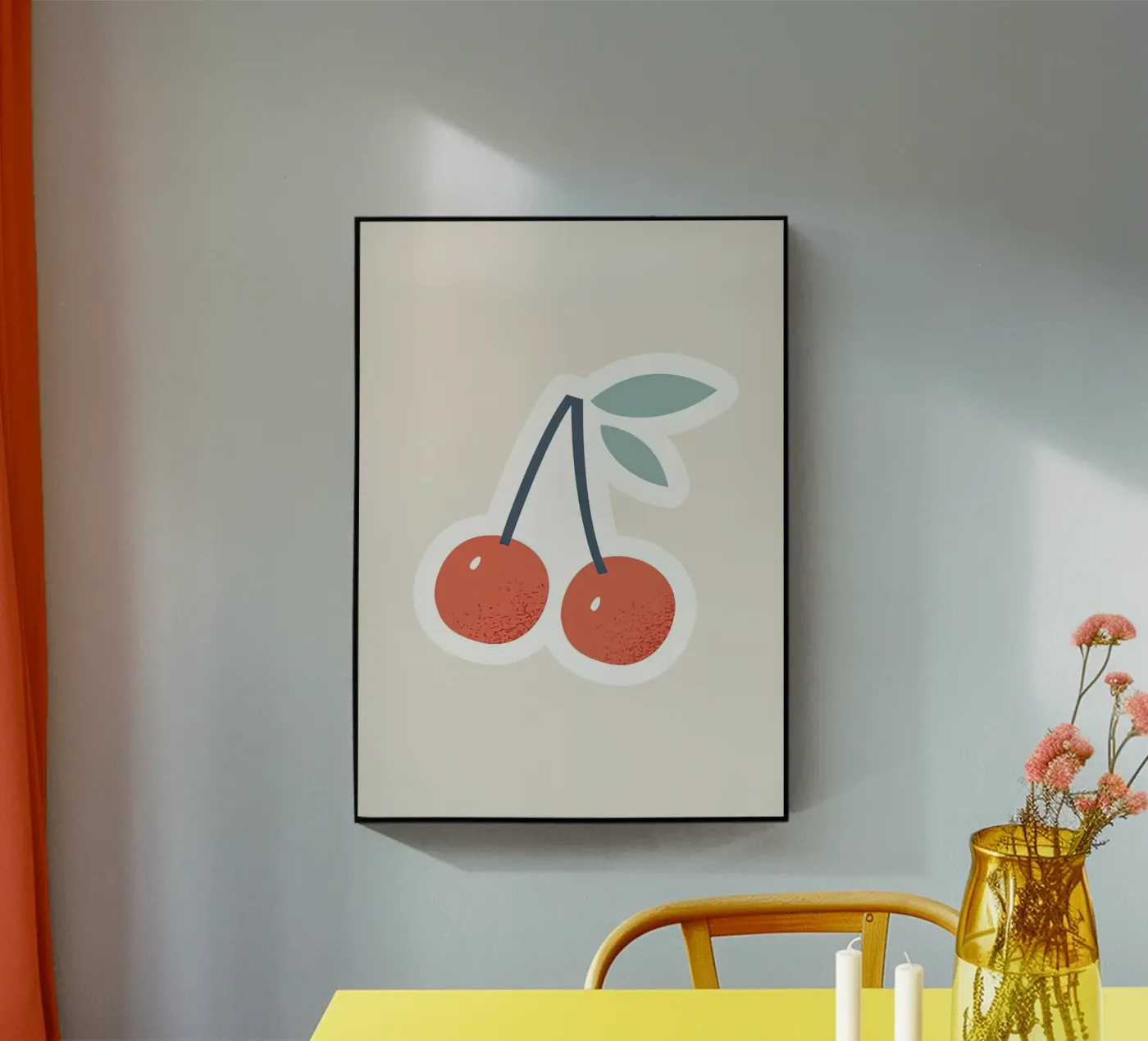 Red Cherry plexiglass da carrie Shop