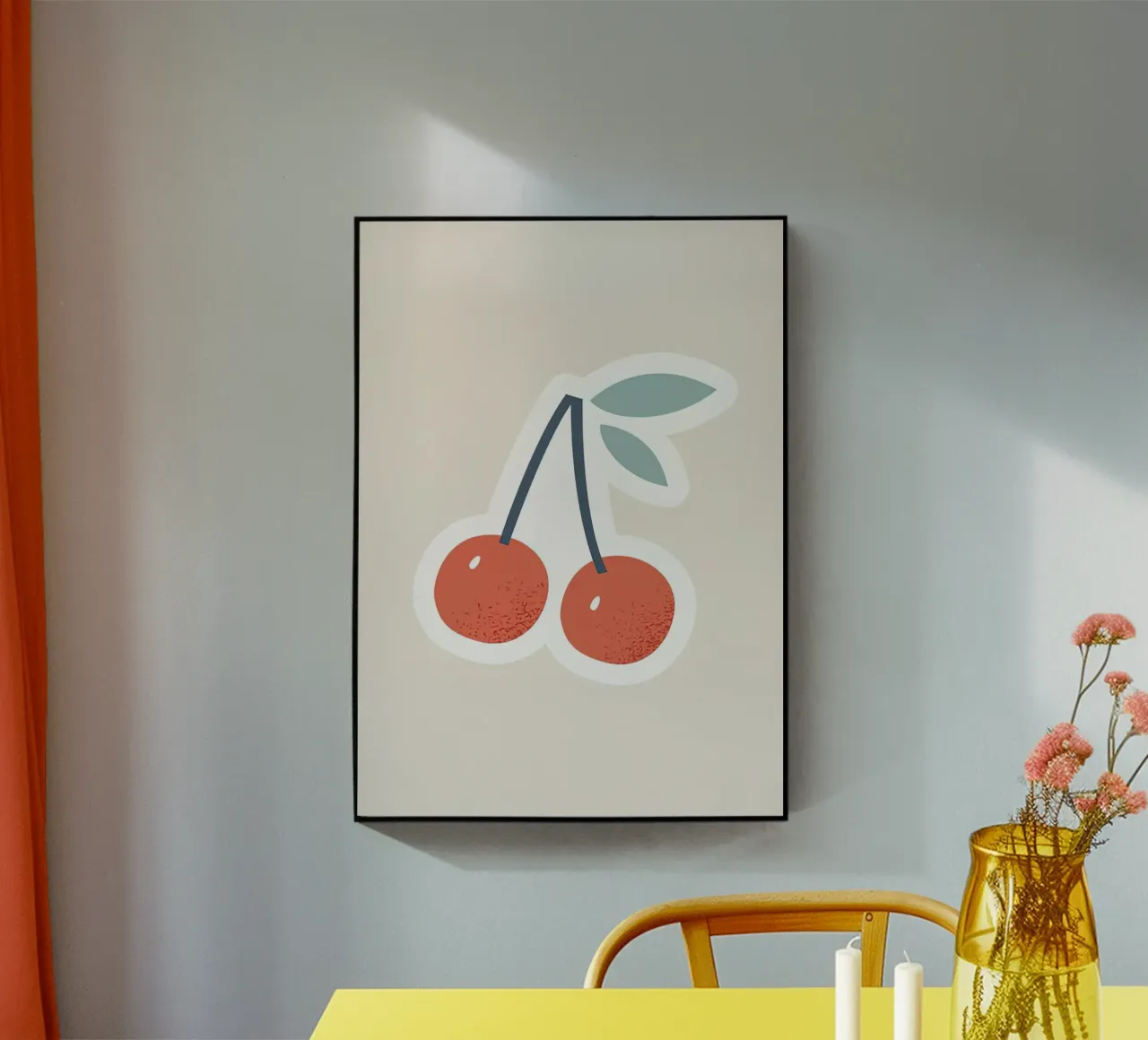 Ciliegia rossa plexiglass da carrie Shop