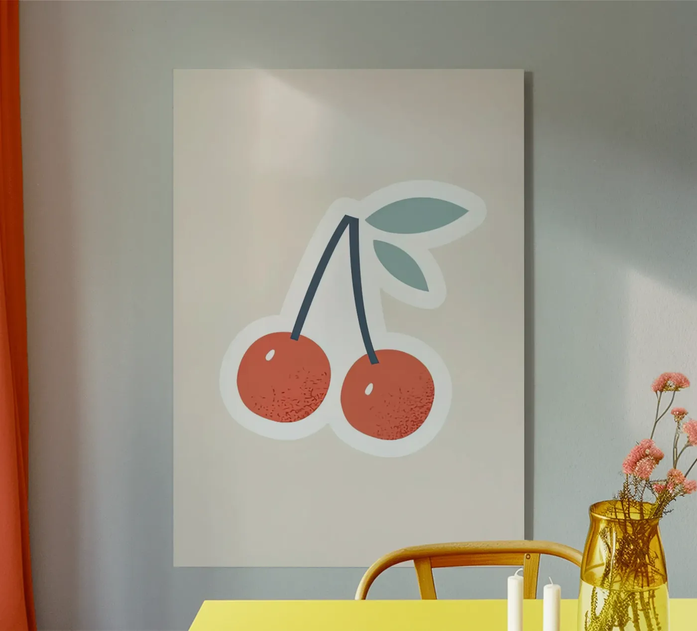 Red Cherry plexiglass da carrie Shop