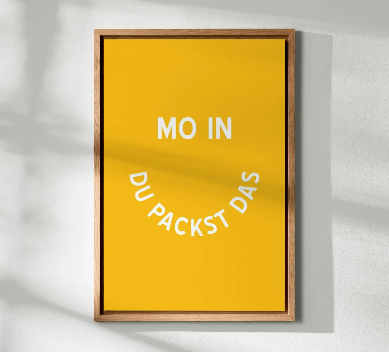 Moin - Du Packst Das alluminio dibond da pierosvisuals