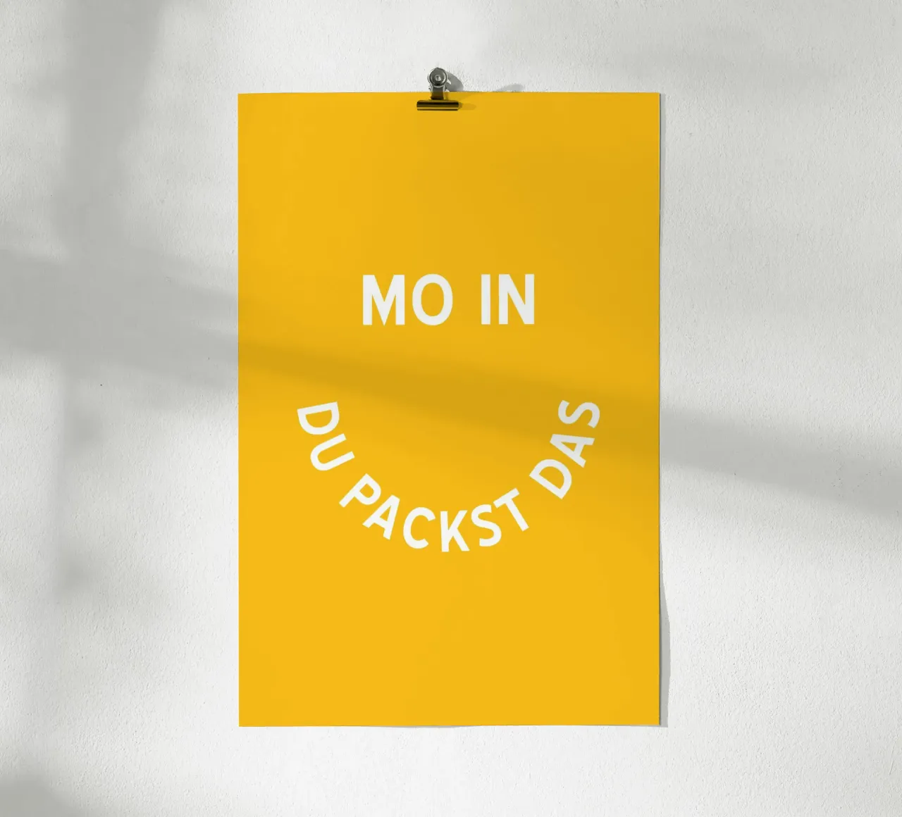 Moin - Du Packst Das carta hahnemühle da pierosvisuals