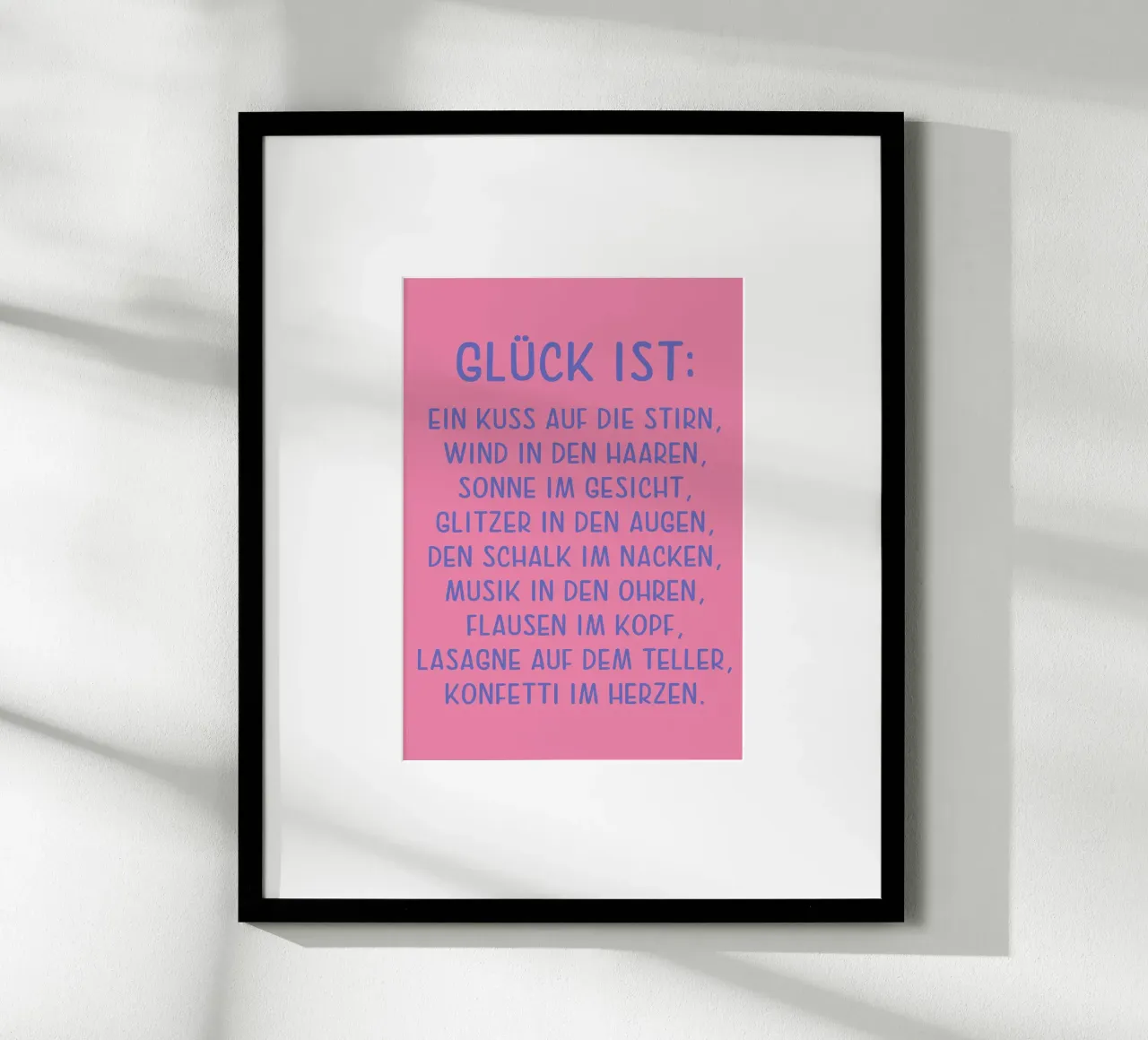 Glück ist... carta hahnemühle da maramirage