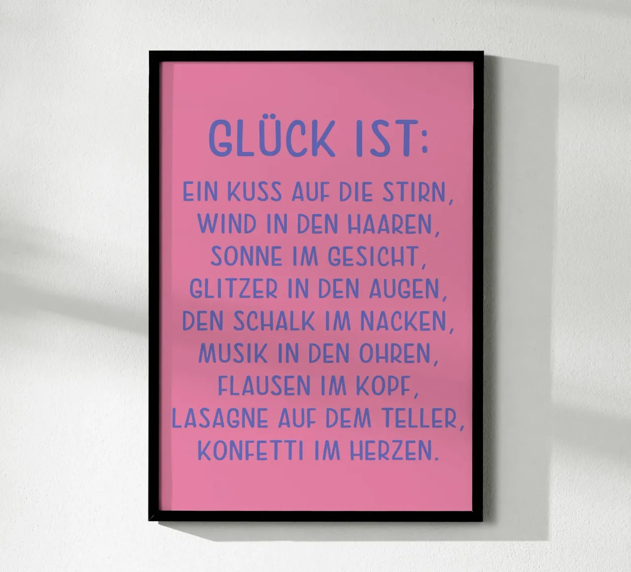 Glück ist... carta hahnemühle da maramirage
