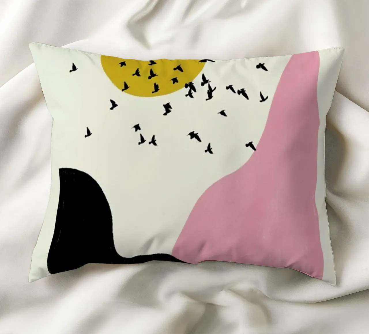 Flock Of Birds II cuscino da Pure