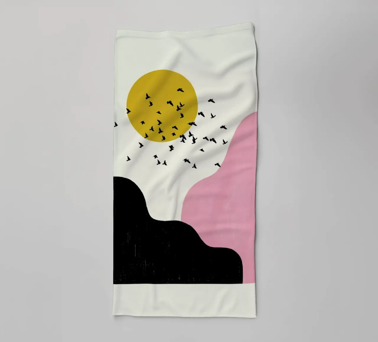 Flock Of Birds II badhanddoek van Pure