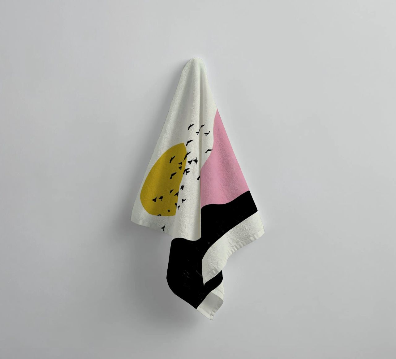 Flock Of Birds II towel by Pure